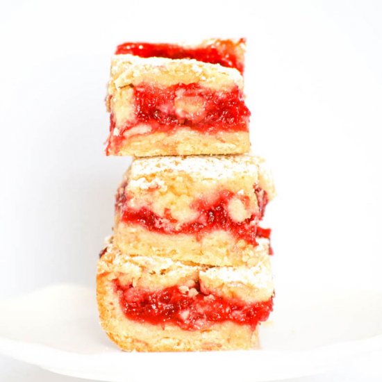 Strawberry Oatmeal Bars