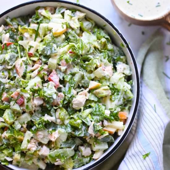 Chicken Chopped Salad with Ranch