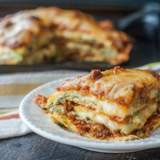 Low Carb Lasagna (Gluten Free)