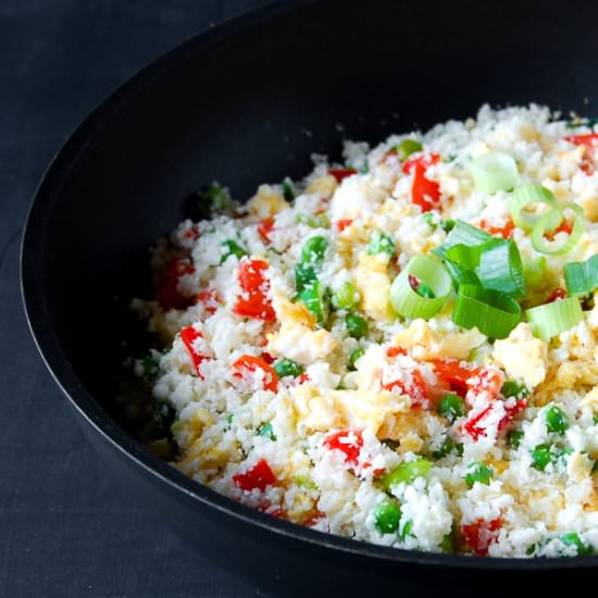 Fried cauliflower rice