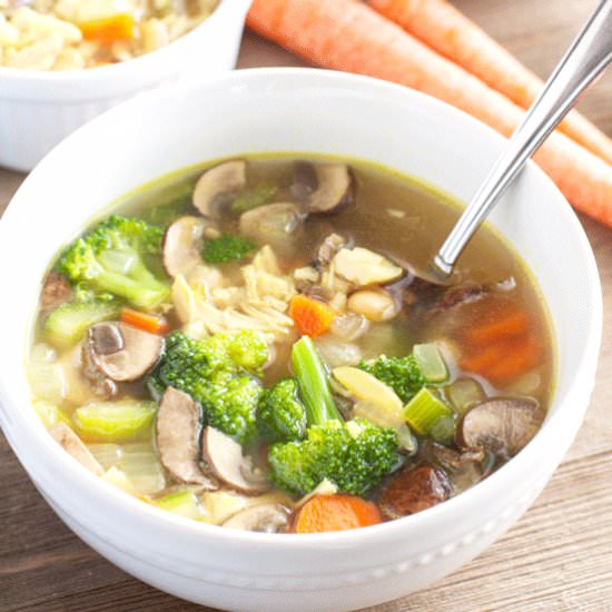 Detox Chicken Soup