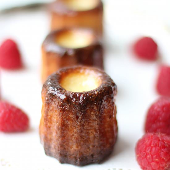 Caneles tea cakes