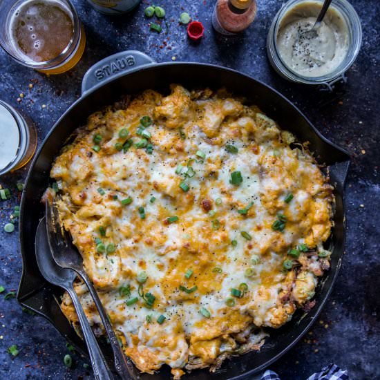 Buffalo Chicken Casserole