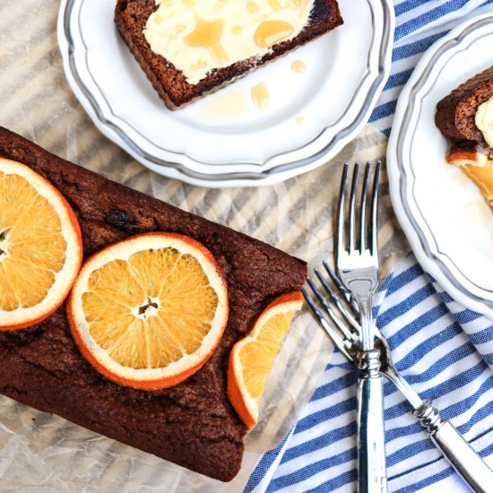 Paleo Orange Date Bread