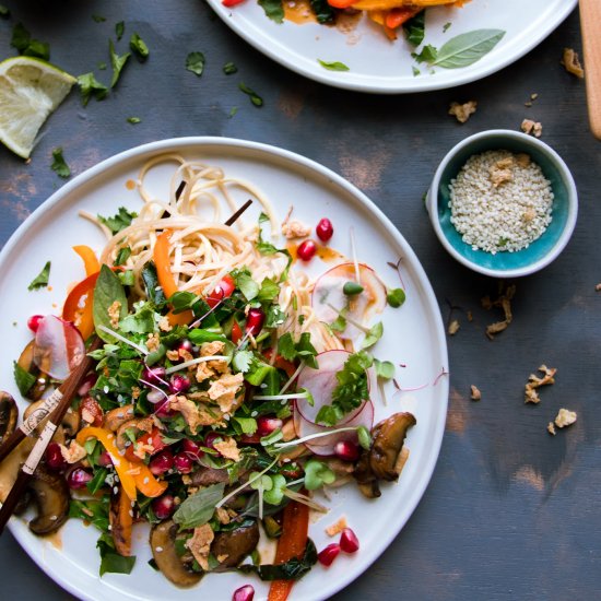 SWEET N’ SPICY KOREAN STIR FRY NOODle