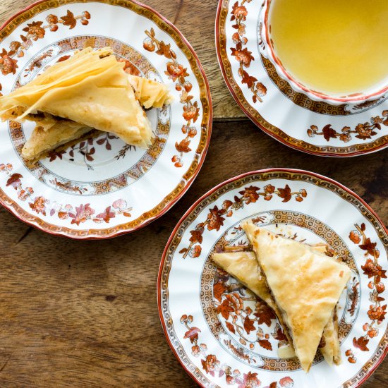 Pistachio and Coconut Baklava