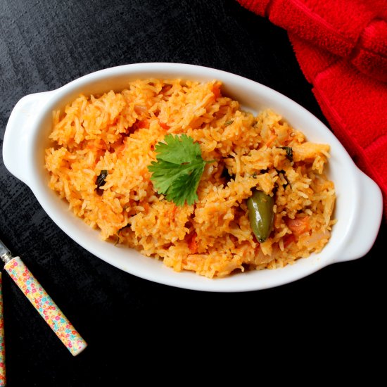 Tomato rice | Thakkali sadam