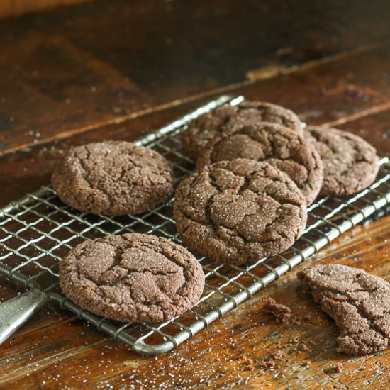 Chocolate Sugar Cookies