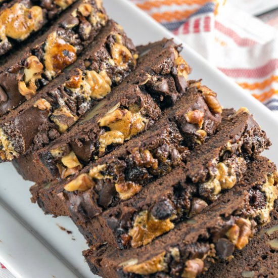 Rocky Road Banana Bread