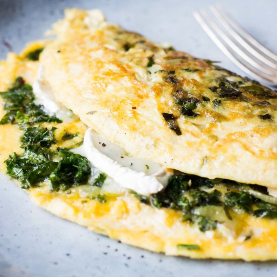 Kale Omelette