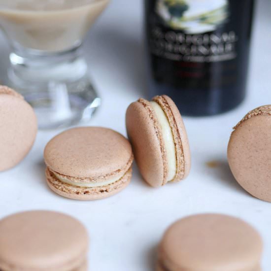 Baileys Irish Cream Macarons