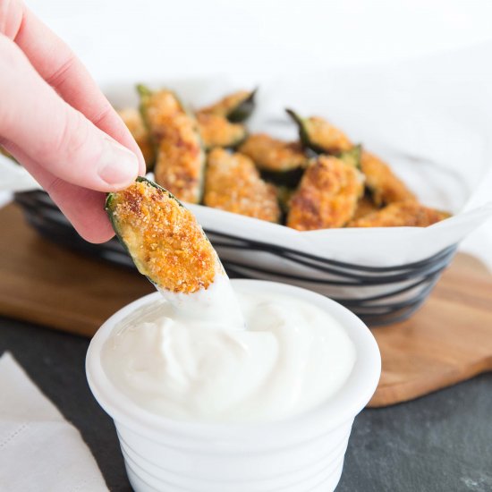 Crispy Baked Jalapeño Poppers