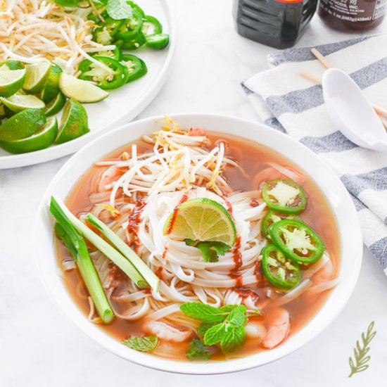 Vietnamese Shrimp Pho