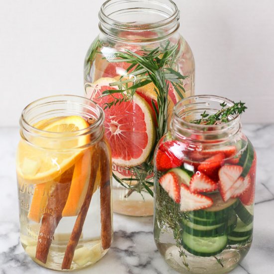 Winter Infused Water