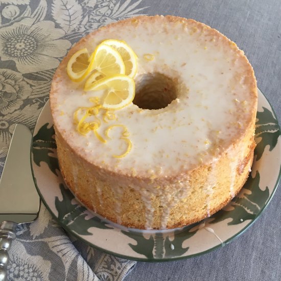 Meyer Lemon Chiffon Cake