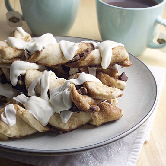 Chocolate Cinnamon Twists