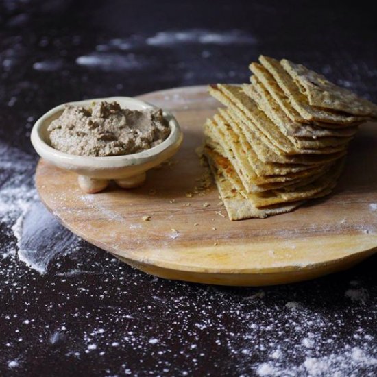 Flatbread with Herbs without Yeast