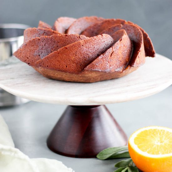 Chocolate Orange Pound Cake