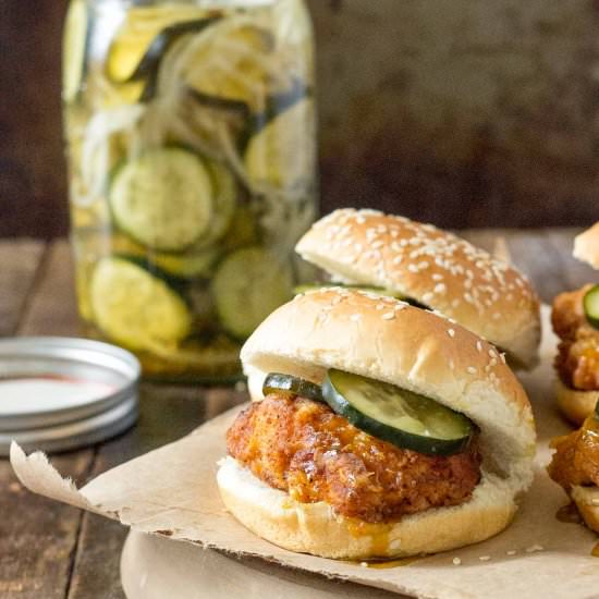 Fried Chicken Sliders