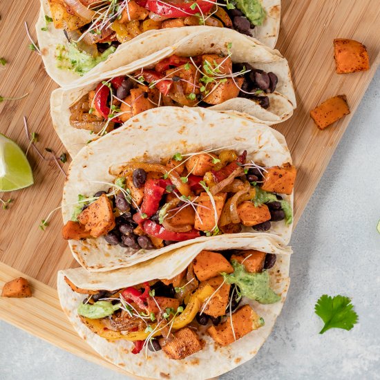 Sweet Potato & Black Bean Tacos