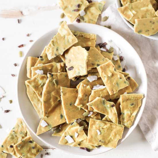 Golden Milk Coconut Bark