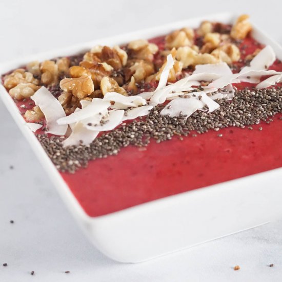 Cranberry Smoothie Bowl