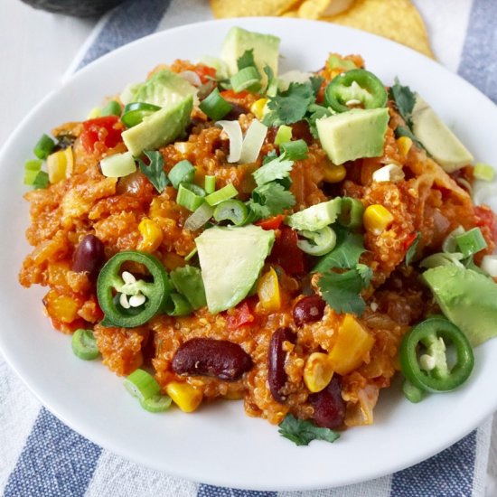 Mexican Quinoa Casserole