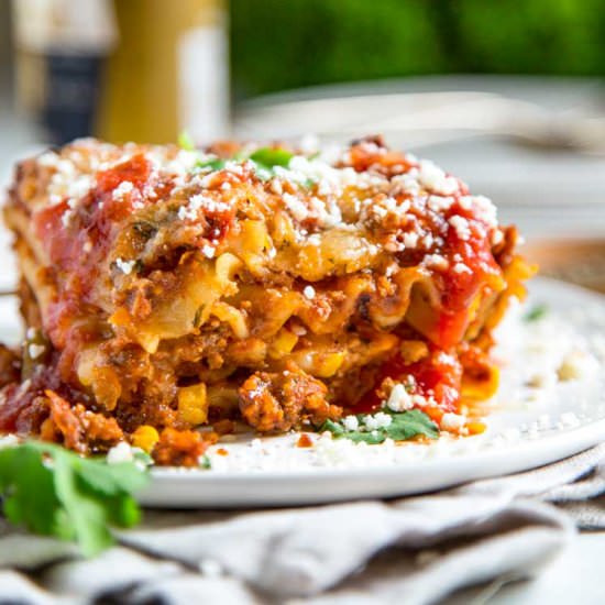 Hearty Mexican Lasagna