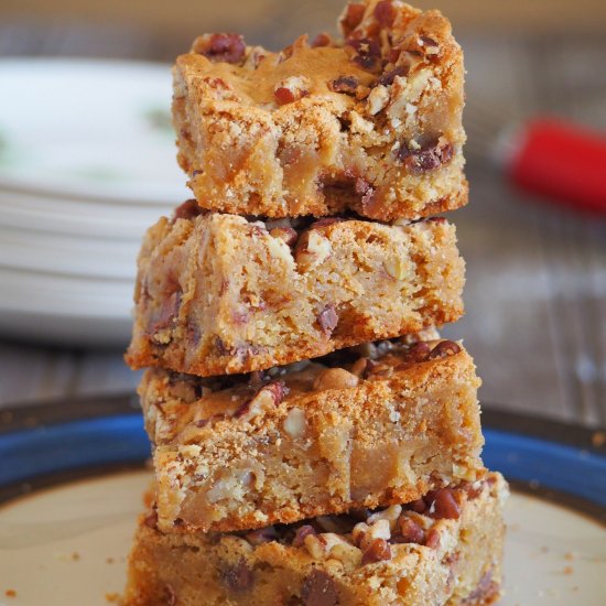 Pecan Butterscotch Bars