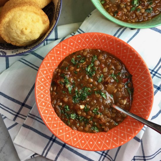 Mexican Lentil Soup