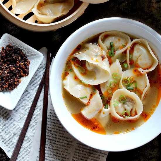 Vegan Wonton Soup