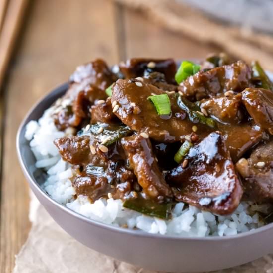 Mongolian Beef