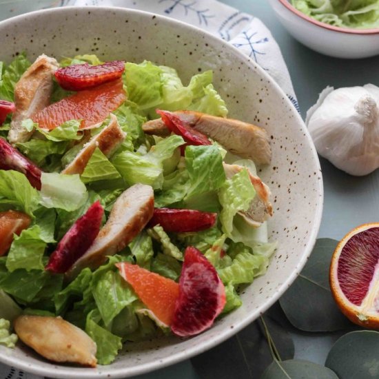 Chicken, Cashew & Citrus Salad