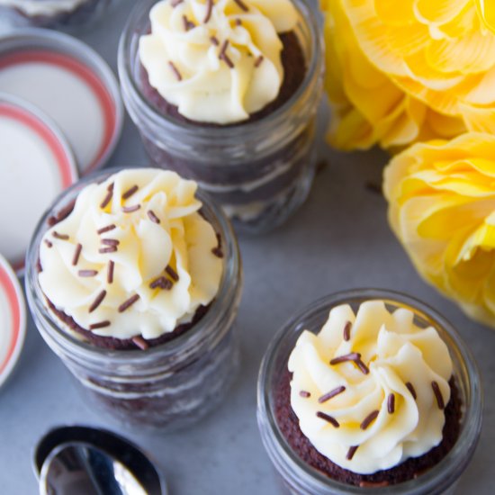 Chocolate Cake In A Jar