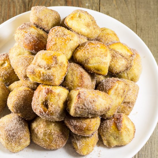 Cinnamon Sugar Pretzel Bites