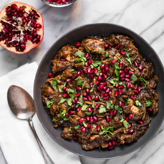 Instant Pot Pomegranate Chicken