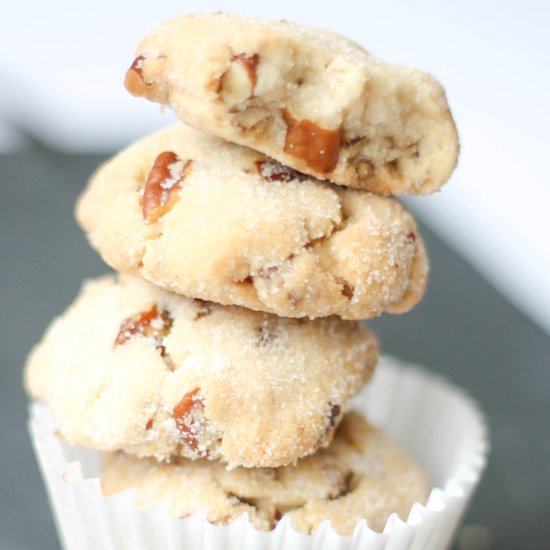 Butter pecan cookies