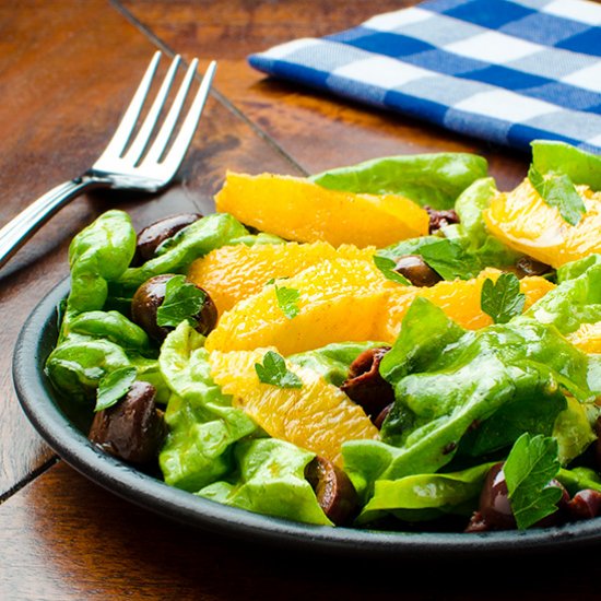 Moroccan Orange and Olive Salad