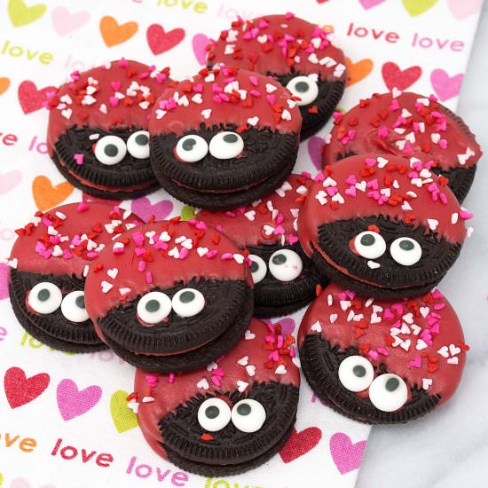 Love Bug Oreo Cookies