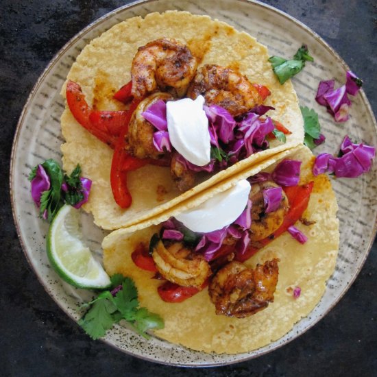 Super Simple Shrimp Tacos