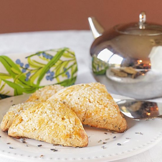 Honey Lavender Scones