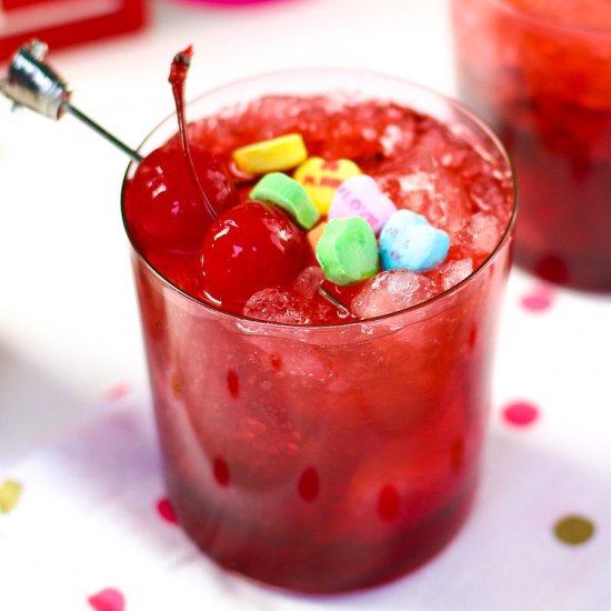 Very Cherry Valentine Cocktail