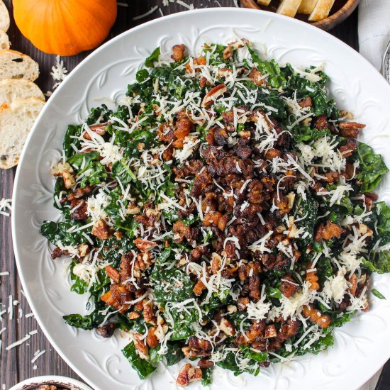 WARM TUSCAN KALE BUTTERNUT SALAD