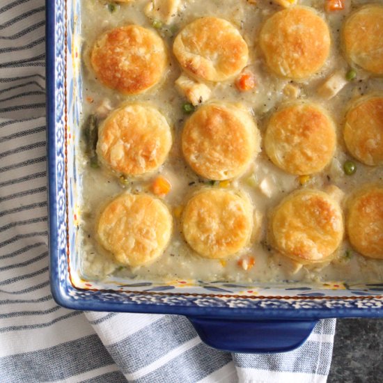 Chicken Pot Pie Casserole