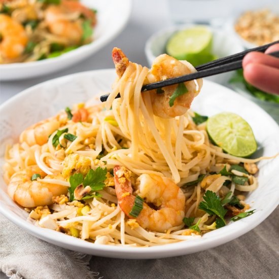 Keto Pad Thai With Shirataki Noodle