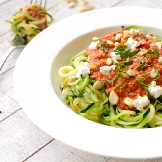 Roasted Red Pepper Alfredo