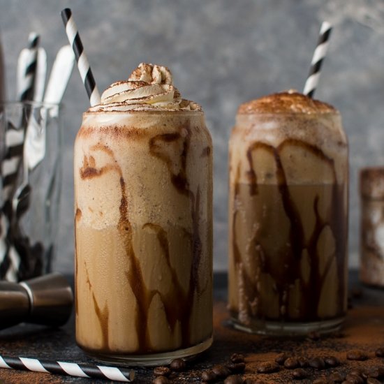 Boozy Coffee Milkshakes