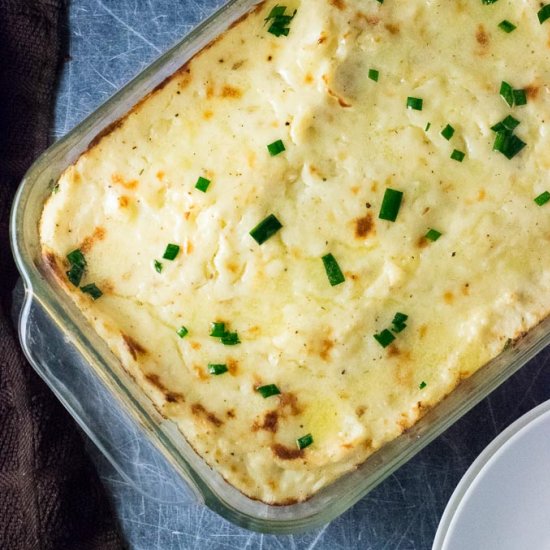 Easy French Onion Mashed Potatoes