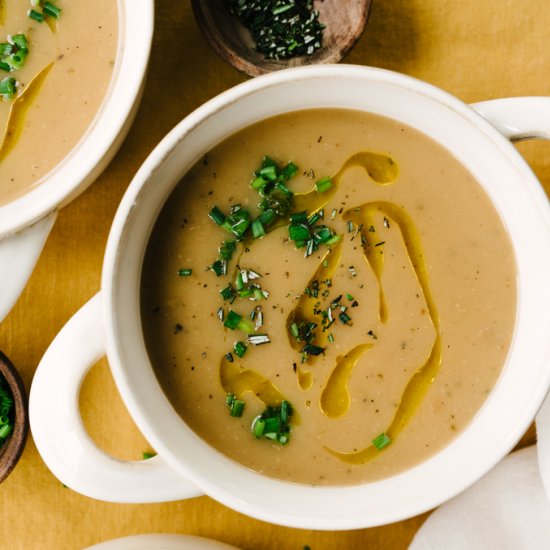 Nourishing Potato Onion Soup