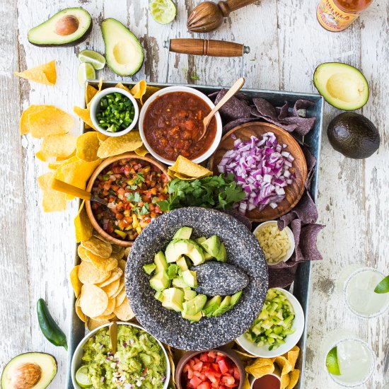 Avocado Obsessed Guacamole Bar